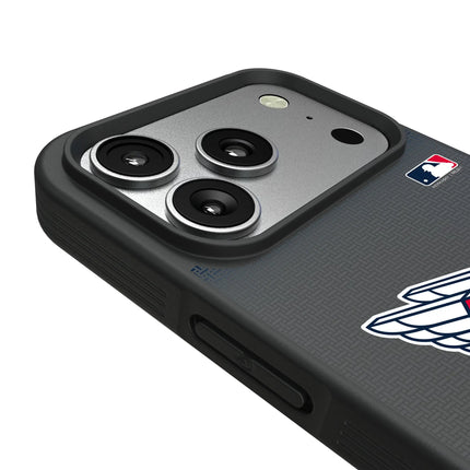 Cleveland Guardians Linen Bump Phone Case for Apple iPhone