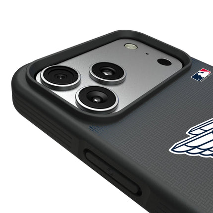 Cleveland Guardians Linen Bump Phone Case for Apple iPhone