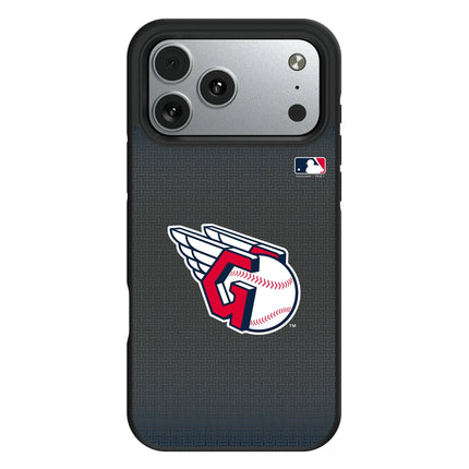 Cleveland Guardians Linen Bump Phone Case for Apple iPhone