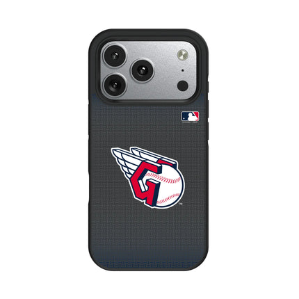 Cleveland Guardians Linen Bump Phone Case for Apple iPhone