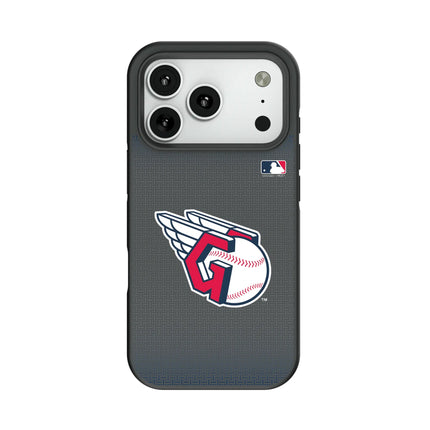 Cleveland Guardians Linen Bump Phone Case for Apple iPhone