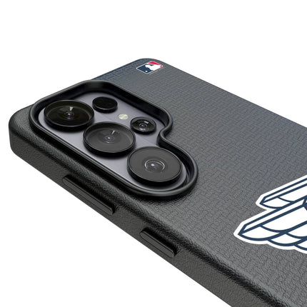 Cleveland Guardians Linen MagSafe Compatible Phone Case for Samsung Galaxy