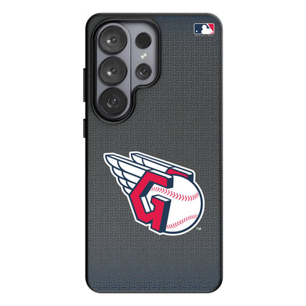 Cleveland Guardians Linen MagSafe Compatible Phone Case for Samsung Galaxy