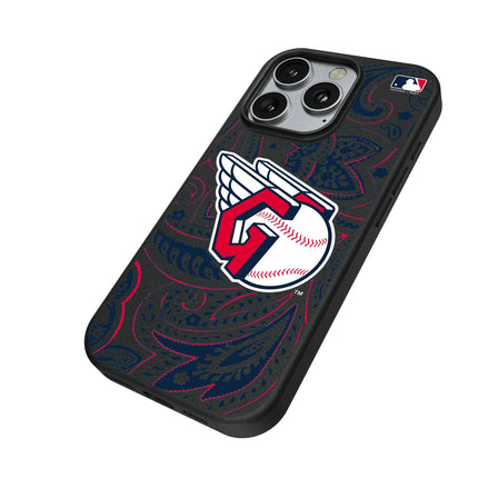 Cleveland Guardians Paisley MagSafe Compatible Phone Case for Apple iPhone