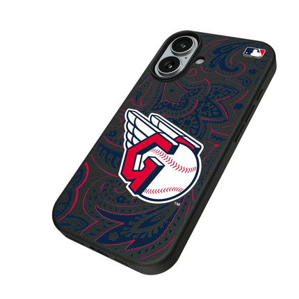 Cleveland Guardians Paisley MagSafe Compatible Phone Case for Apple iPhone