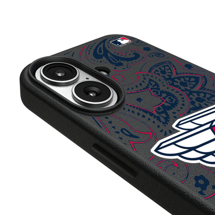 Cleveland Guardians Paisley MagSafe Compatible Phone Case for Apple iPhone