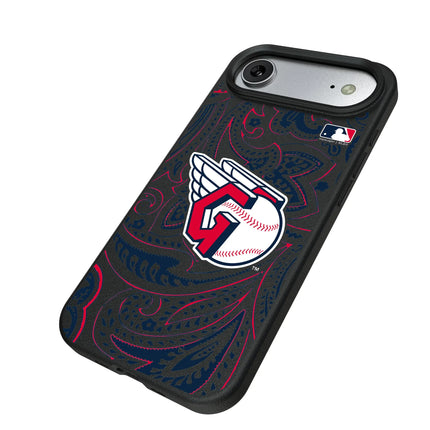 Cleveland Guardians Paisley MagSafe Compatible Phone Case for Apple iPhone