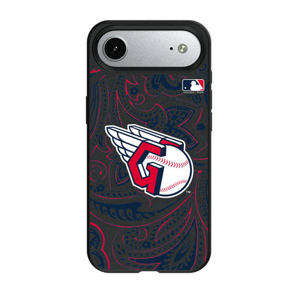 Cleveland Guardians Paisley MagSafe Compatible Phone Case for Apple iPhone