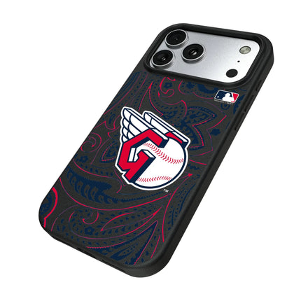 Cleveland Guardians Paisley MagSafe Compatible Phone Case for Apple iPhone