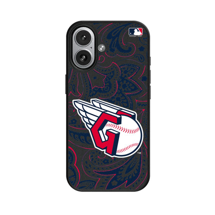 Cleveland Guardians Paisley MagSafe Compatible Phone Case for Apple iPhone