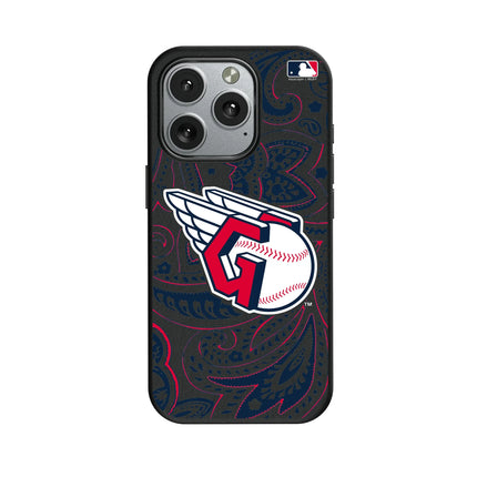 Cleveland Guardians Paisley MagSafe Compatible Phone Case for Apple iPhone