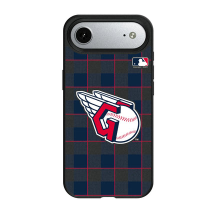 Cleveland Guardians Plaid MagSafe Compatible Phone Case for Apple iPhone