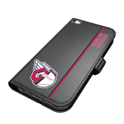 Cleveland Guardians Sidebar Folio 2.0 Case for Apple iPhone