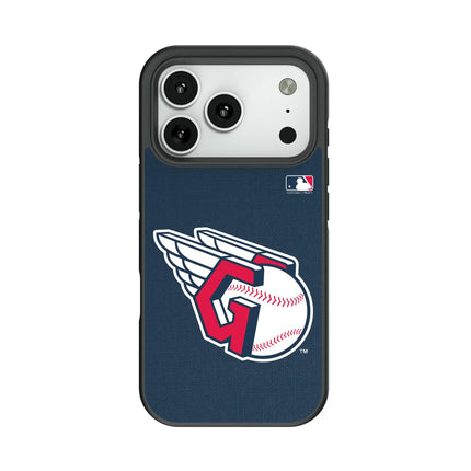 Cleveland Guardians Solid Bump Phone Case for Apple iPhone