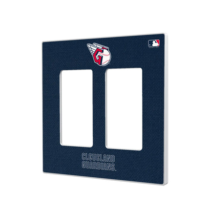 Cleveland Guardians Solid Hidden-Screw Light Switch Plate