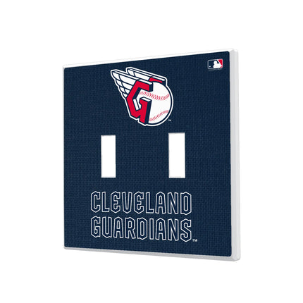 Cleveland Guardians Solid Hidden-Screw Light Switch Plate