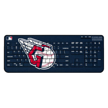 Cleveland Guardians Solid Wireless USB Keyboard
