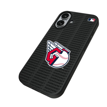 Cleveland Guardians Text Backdrop MagSafe Compatible Phone Case for Apple iPhone