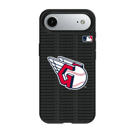 Cleveland Guardians Text Backdrop MagSafe Compatible Phone Case for Apple iPhone