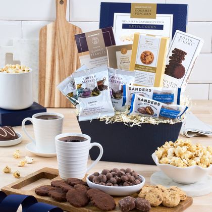 Coffee & Chocolates Gift Basket - Classic