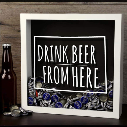 Colorado Drink Beer From Here Beer Cap Shadow Box