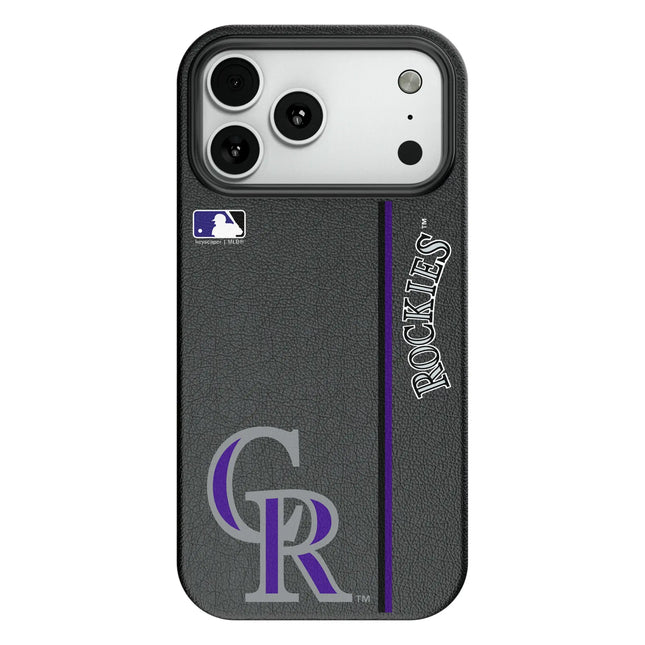 Colorado Rockies Sidebar MagSafe Compatible Phone Case for Apple iPhone