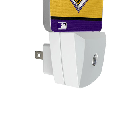 Colorado Rockies Stripe Night Light 2-Pack