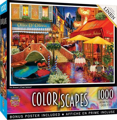 Colorscapes It's Amore! 1000 Piece Puzzle