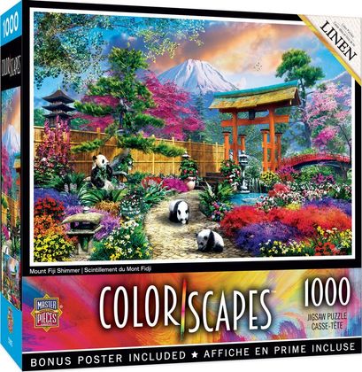 Colorscapes Mount Fuji Shimmer 1000 Piece Puzzle