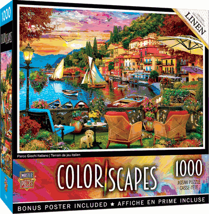 Colorscapes Parco Giochi Italiano 1000 Piece Puzzle