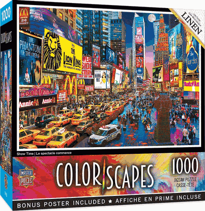 Colorscapes Show Time 1000 Piece Puzzle