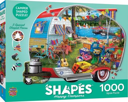 Contours Happy Campers 1000 Piece Puzzle