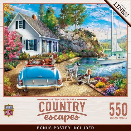 Country Escapes - Afternoon Escape 550 Piece Puzzle