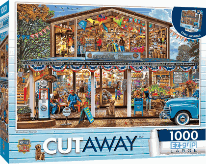 Cutaways Hometown Market 1000 Piece EZ Grip Puzzle
