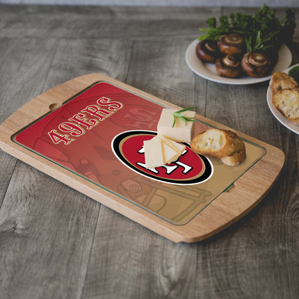 San Francisco 49ers - Billboard Glass Top Serving Tray