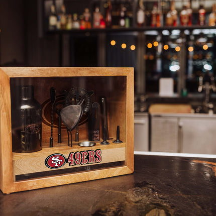 San Francisco 49ers - Old Fashioned Bar Set