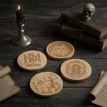Haunted Mansion - Coasters with Bottle Openers Set of 4