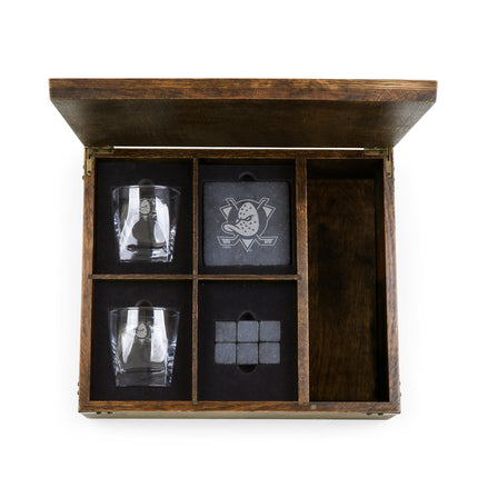 Anaheim Ducks - Whiskey Box Gift Set