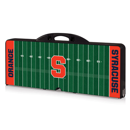 Syracuse Orange Football Field Picnic Table Folding Table with Seats