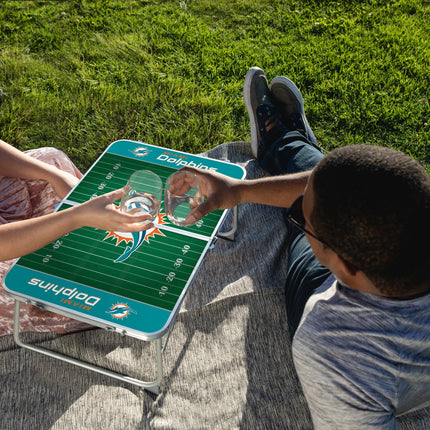 Miami Dolphins - Concert Table Mini Portable Table