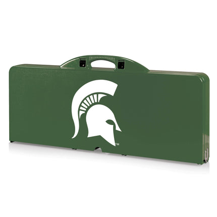 Michigan State Spartans Picnic Table Portable Folding Table with Seats