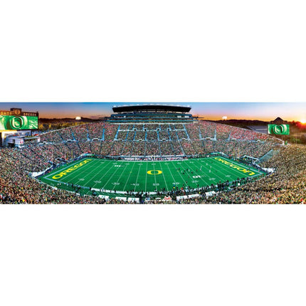 Oregon Ducks - 1000 Piece Panoramic Jigsaw Puzzle
