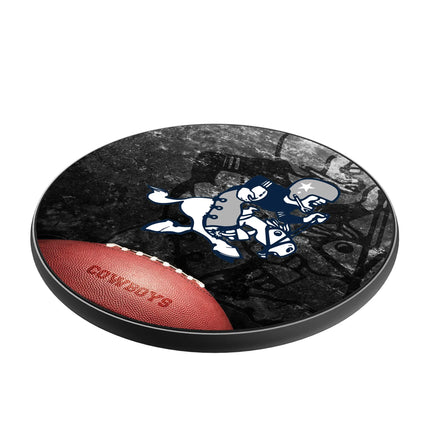 Dallas Cowboys 15-Watt Wireless Charger Historic Legendary