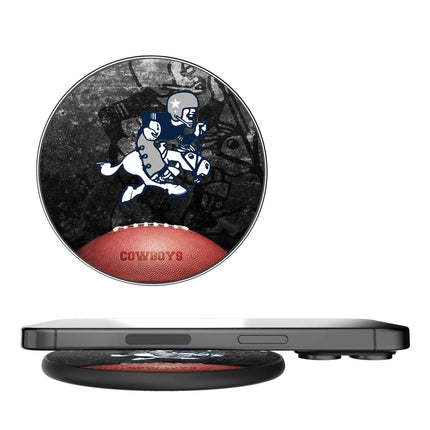 Dallas Cowboys 15-Watt Wireless Charger Historic Legendary