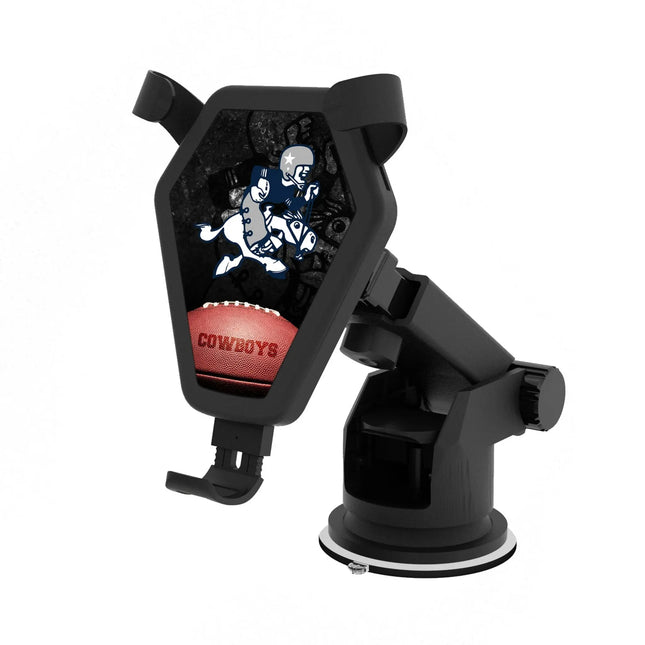Dallas Cowboys Wireless Car Charger Historic Legendary