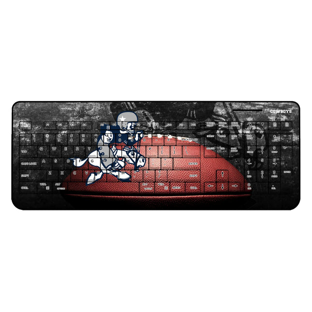 Dallas Cowboys Wireless USB Keyboard Historic Legendary