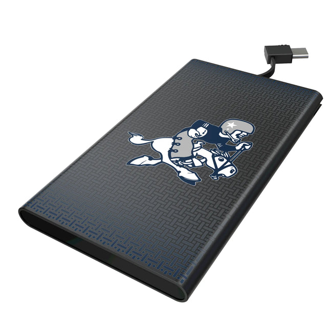 Dallas Cowboys 5000mAh Flat Powerbank Historic Linen