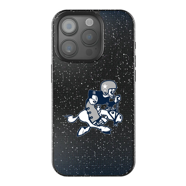 Cowboys Black Bling Phone Case Historic Linen for iPhone