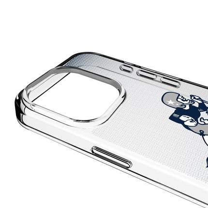 Dallas Cowboys Clear Phone Case Historic Linen for iPhone