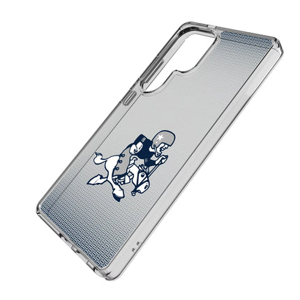 Dallas Cowboys Clear Phone Case Historic Linen for Galaxy